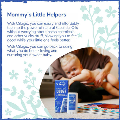 Oilogic Chest Vapor Rub Essential Oil for Babies & Toddlers - Gentle Baby Essential Oils