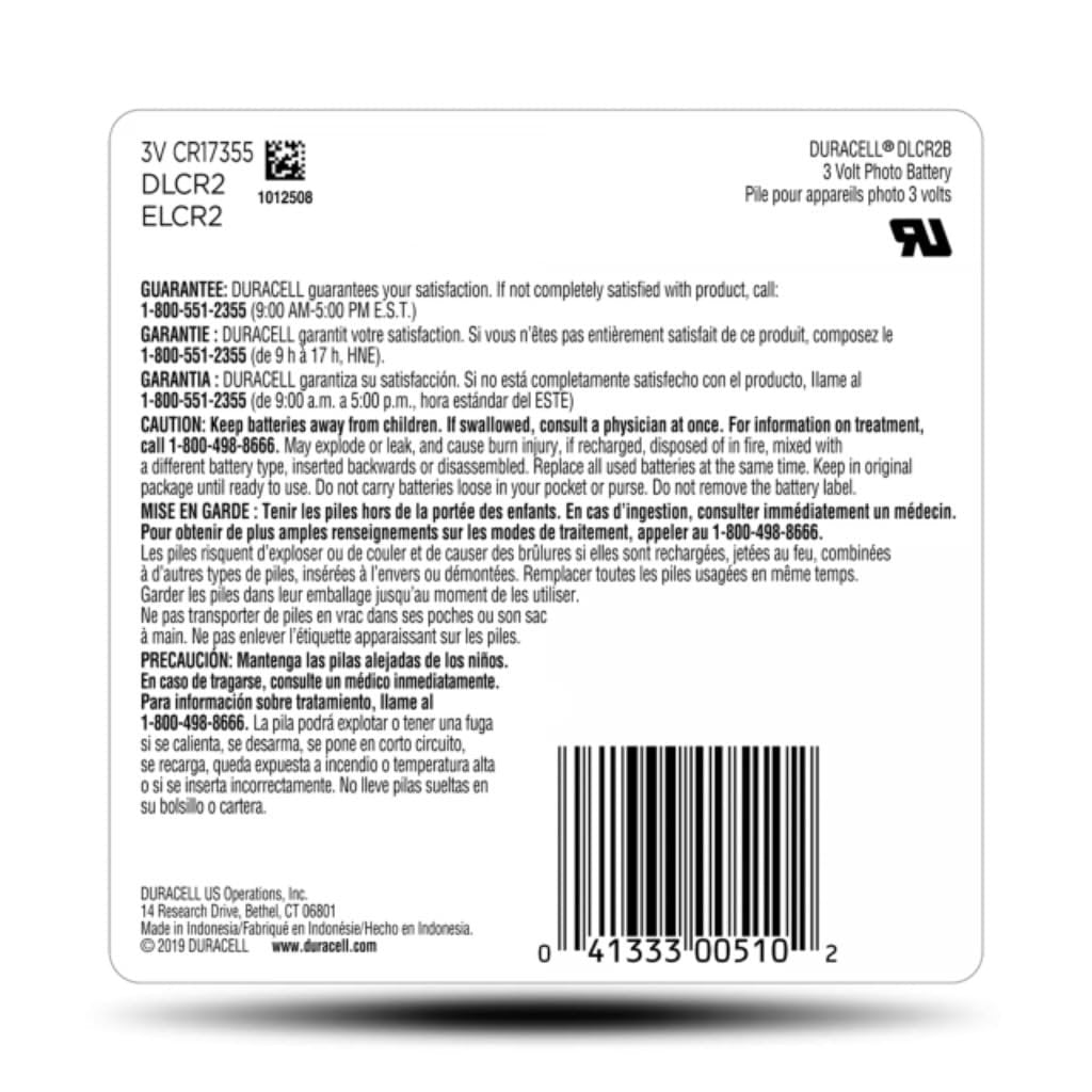 DURACELL Lithium Battery