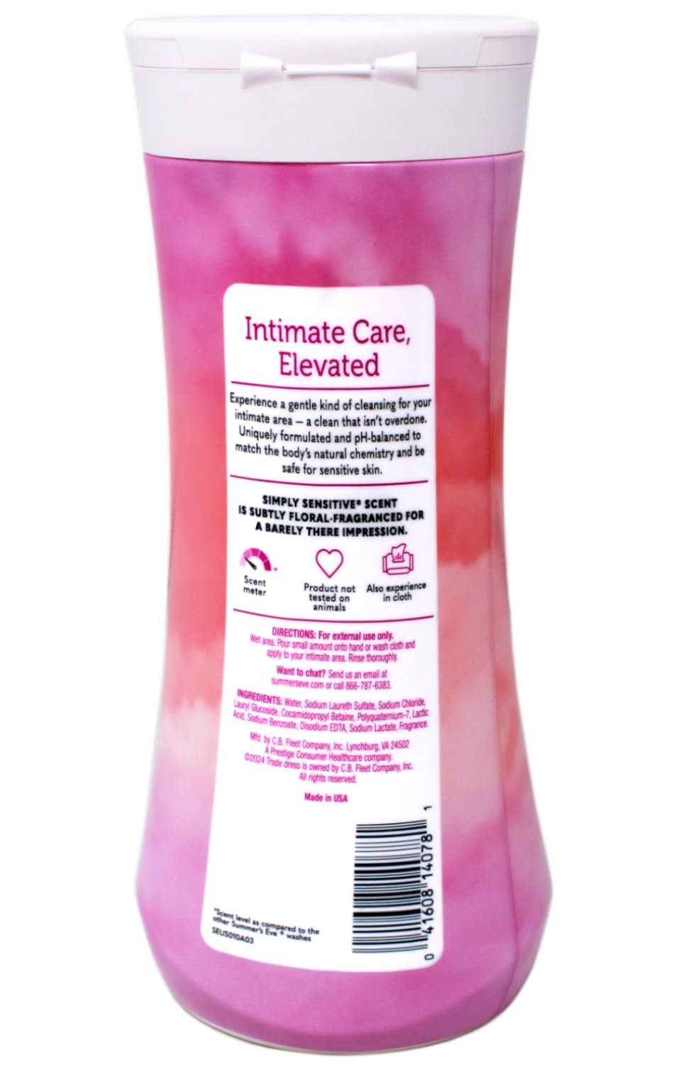 Summer's Eve Feminine Wash Sensitive Skin 15 oz (Pack of 9)
