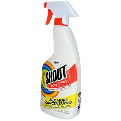 SHOUT Laundry Stain Remover Trigger Spray - 22 oz - 2 pk