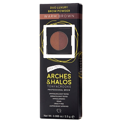 Arches & Halos Duo Luxury Brow Powder