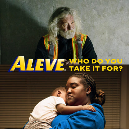 Aleve Pain Reliever & Fever Reducer Liquid Gels, Naproxen Sodium, Pain Relief, 20 Count