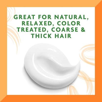 Cantu Moisturizing Rinse Out Conditioner with Shea Butter, 13.5 fl oz