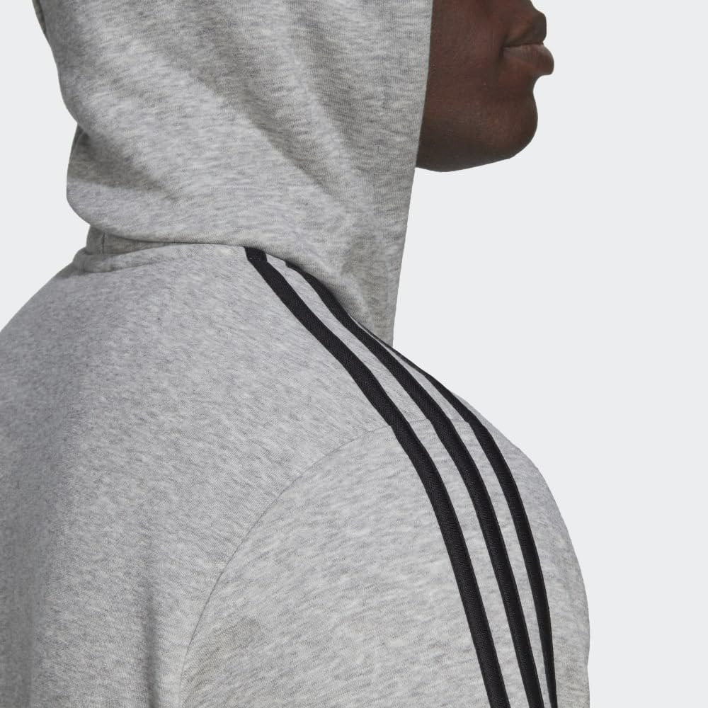 adidas Men's Essentials Fleece 3-Stripes Full-Zip