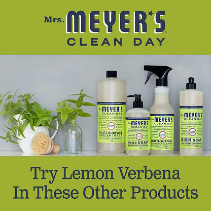 MRS. MEYER'S CLEAN DAY Liquid Hand Soap lemon verbena, 12.5 Fl Oz (Pack of 2)