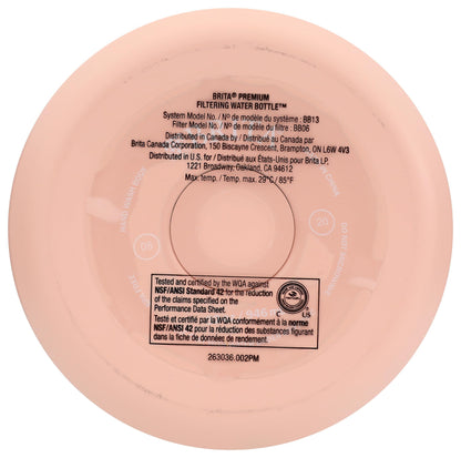 BRITA Brita Stainless Steel Water Bottle with Filter Rose 32oz, 1 EA