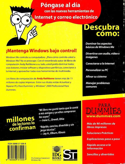Windows Me Para Dummies/window Millenium For Dummies (Spanish Edition)
