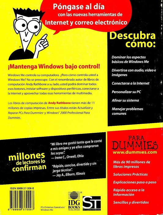 Windows Me Para Dummies/window Millenium For Dummies (Spanish Edition)