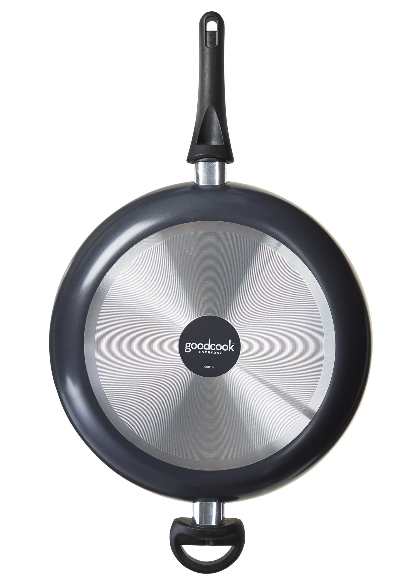 GoodCook Smart Choice 13.5"Fry Pan Nonstick Cookware, Extra-Large, Black