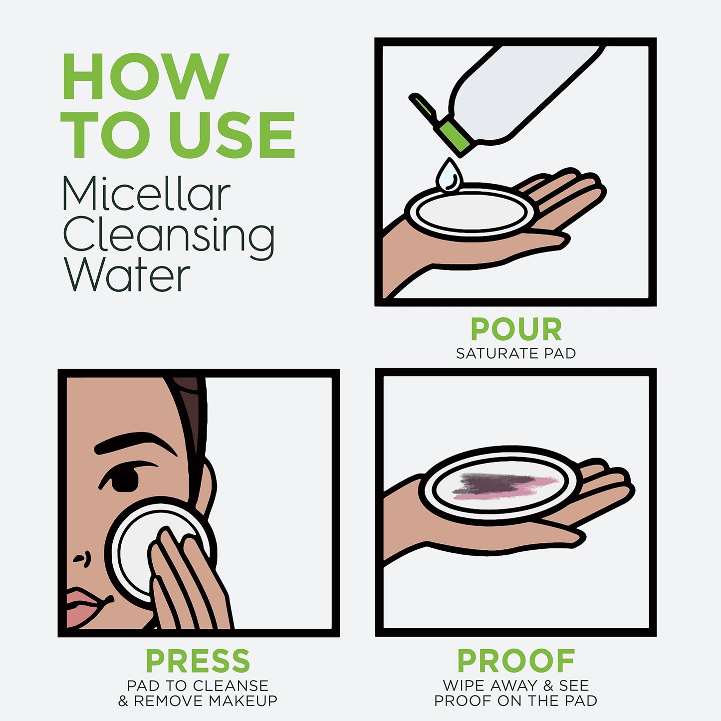 Garnier SkinActive Micellar Cleansing Water, All-in-1 Makeup Remover