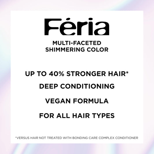L'Oreal Paris L'Oreal Paris Feria Midnight Bold Multi-Faceted Permanent One-Step Hair Color Kit