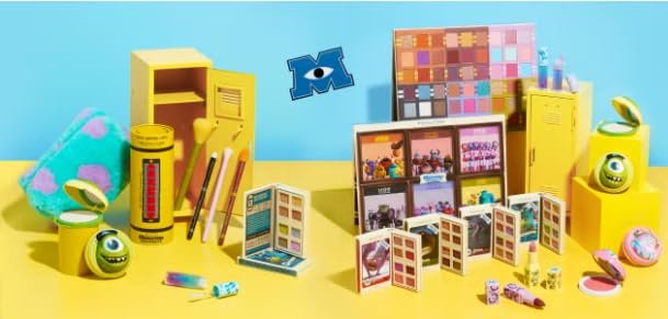 Revolution x Monsters University Fraternity and Sorority Palette 54 Mattes and Shimmers, 1 Ounce (Pack of 1)