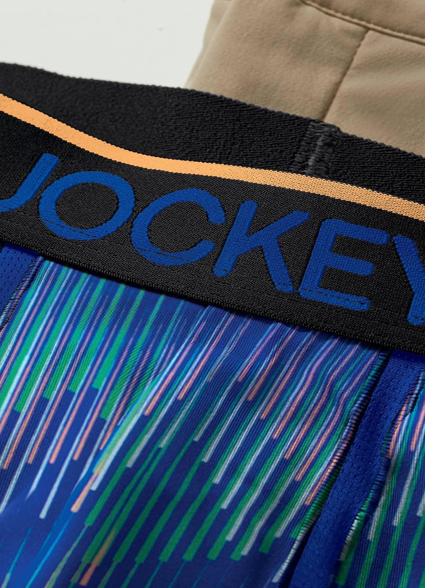 Jockey Men's Underwear Chafe Proof Pouch Microfiber 6" Boxer Brief