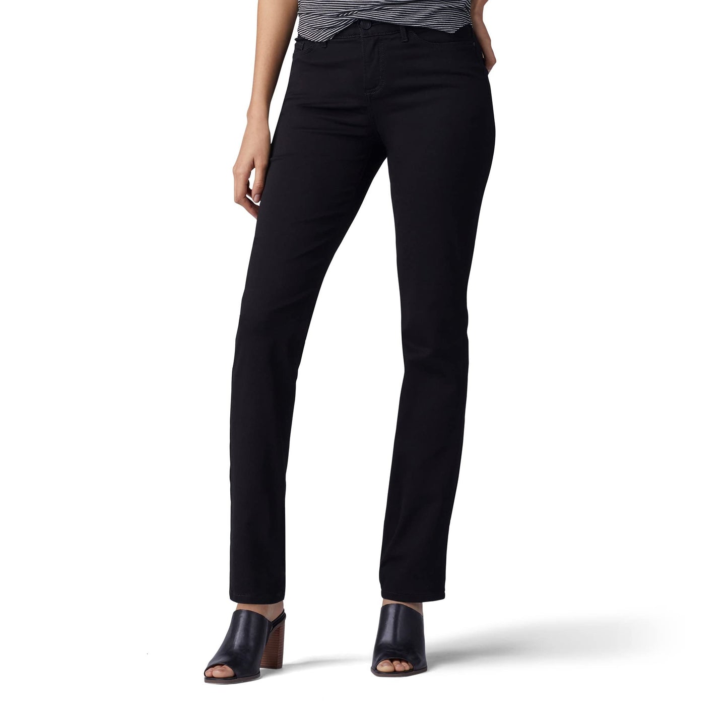 Lee Women's Ultra Lux Comfort with Flex Motion Straight Leg Jean