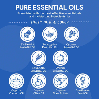 Oilogic Chest Vapor Rub Essential Oil for Babies & Toddlers - Gentle Baby Essential Oils