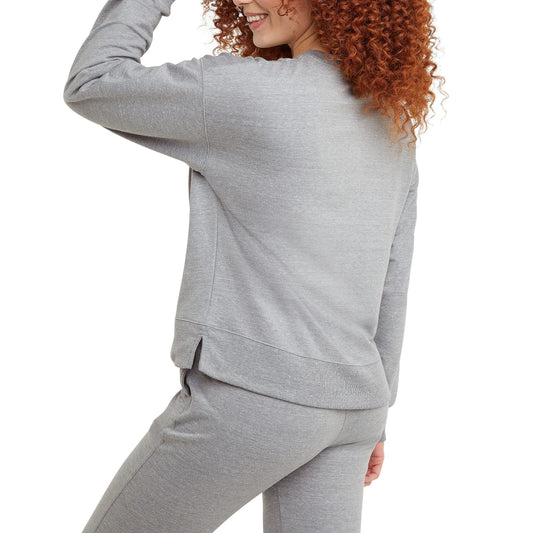 Hanes Women's Originals French Terry, Lightweight Fleece Pullover Sweatshirt, Available in Plus