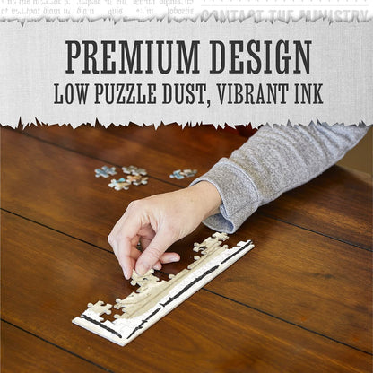 Paladone Harry Potter Platform 9 3/4 Jigsaw Puzzle - 400 Pieces - Officially Licensed Merchandise