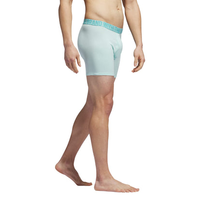 adidas Men's Stretch Cotton Boxer Brief Underwear (4-Pack)