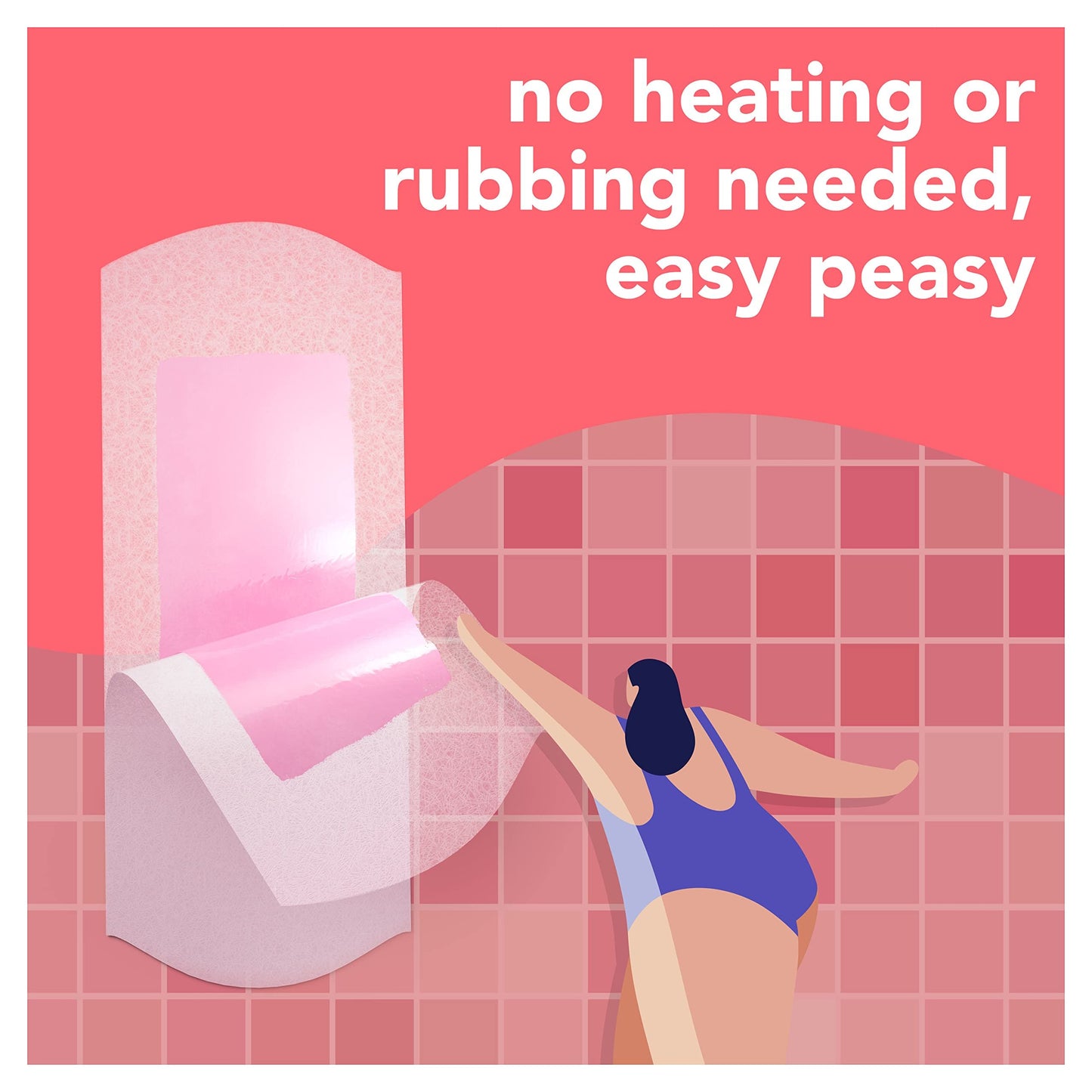 JOY Glee Face Wax Strips Hair Removal