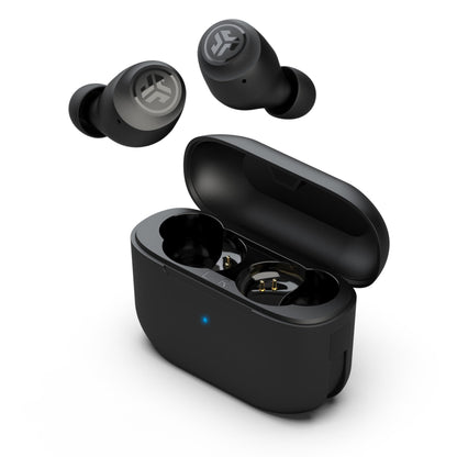 JLab Go Air Pop True Wireless Earbuds, in Ear Headphones, Bluetooth Earphones, Ear Buds with 32H Playtime, Bluetooth Earbuds with Microphone, USB Charging Case, Dual Connect, EQ3 Sound