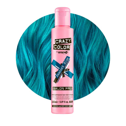 Crazy Color Peppermint Semi-Permanent Conditioning Hair Dye (150ml)