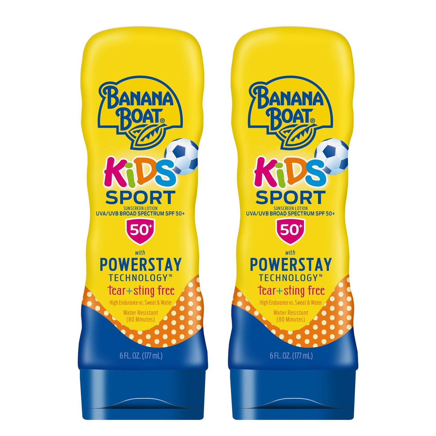 Banana Boat Kids Sport Sting-Free Tear-Free Broad Spectrum Sunscreen Lotion SPF
