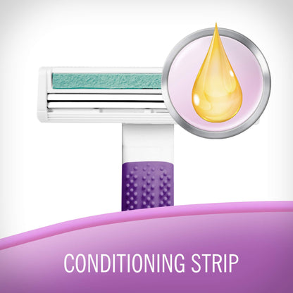 Skintimate Twin Blade Disposable Razors for Women