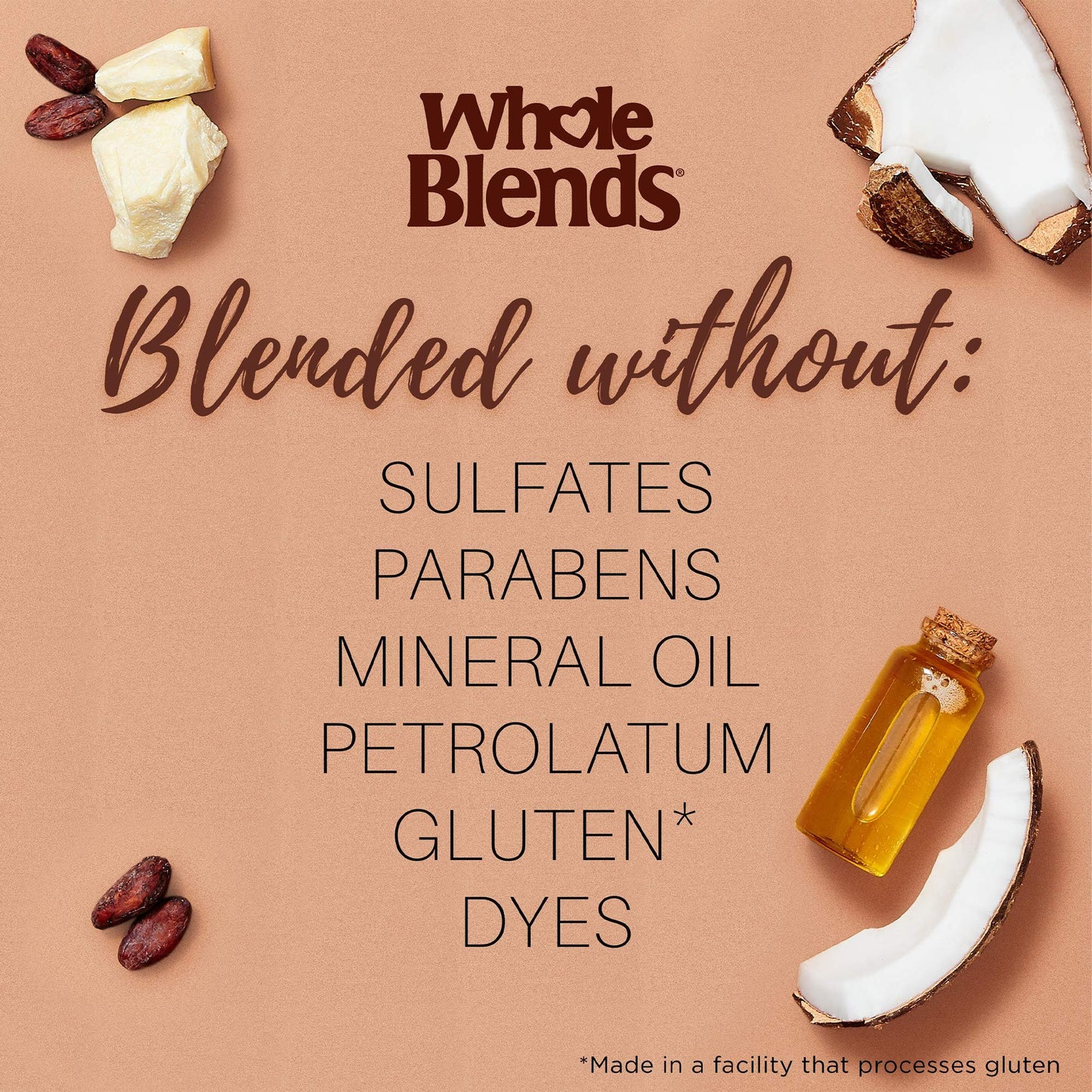 Whole Blends Sulfate Free Remedy Coconut Oil & Cocoa Butter Conditioner