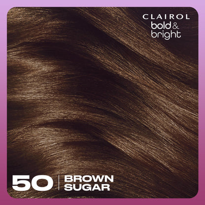 Clairol Bold & Bright Permanent Hair Dye, Vibrant, Moisturizing Hair Color with Color Boost Glaze