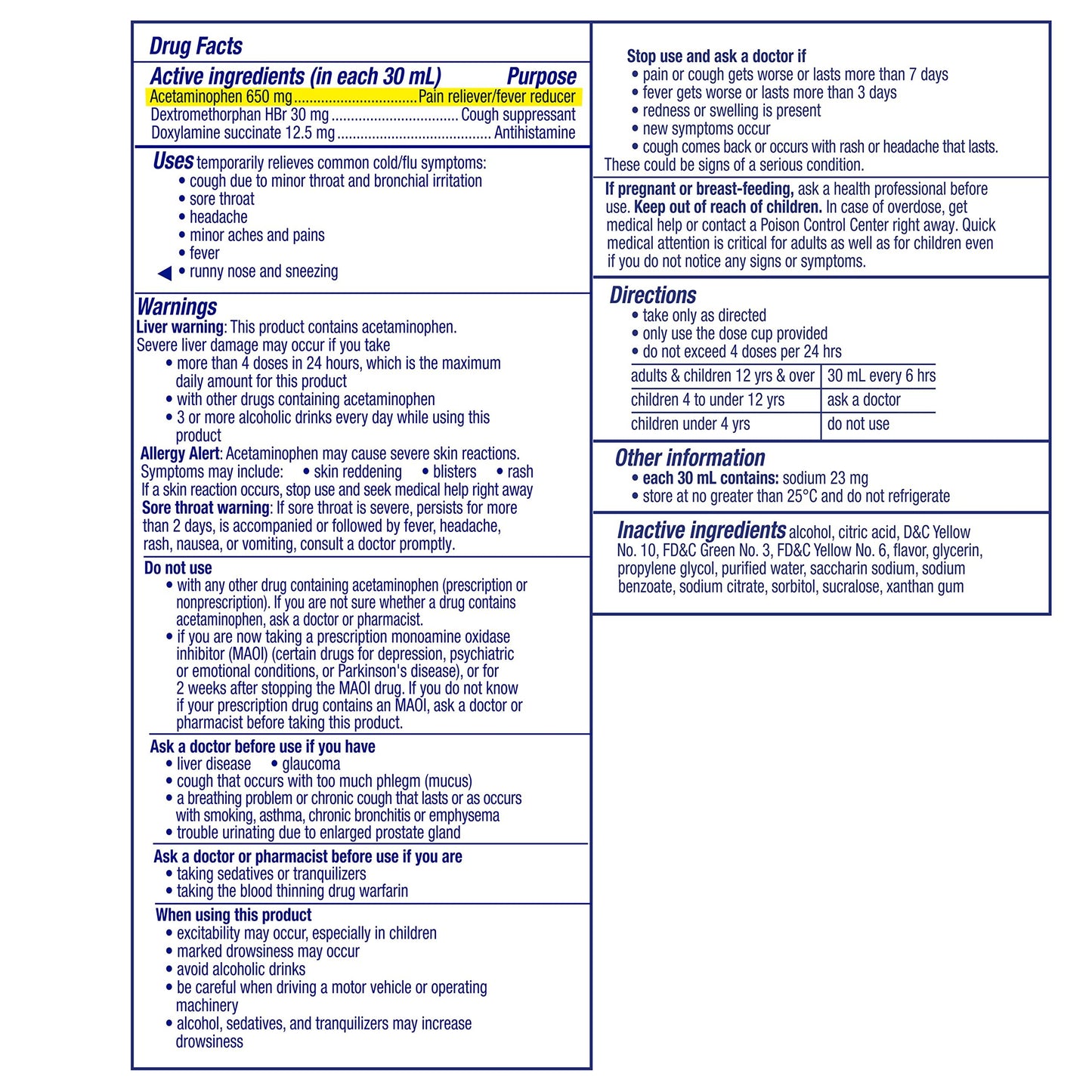 Vicks NyQuil, Nighttime Cold & Flu Symptom Relief, Relives Aches, Fever, Sore Throat, Sneezing, Runny Nose, Cough, 12 Fl Oz, Original Flavor