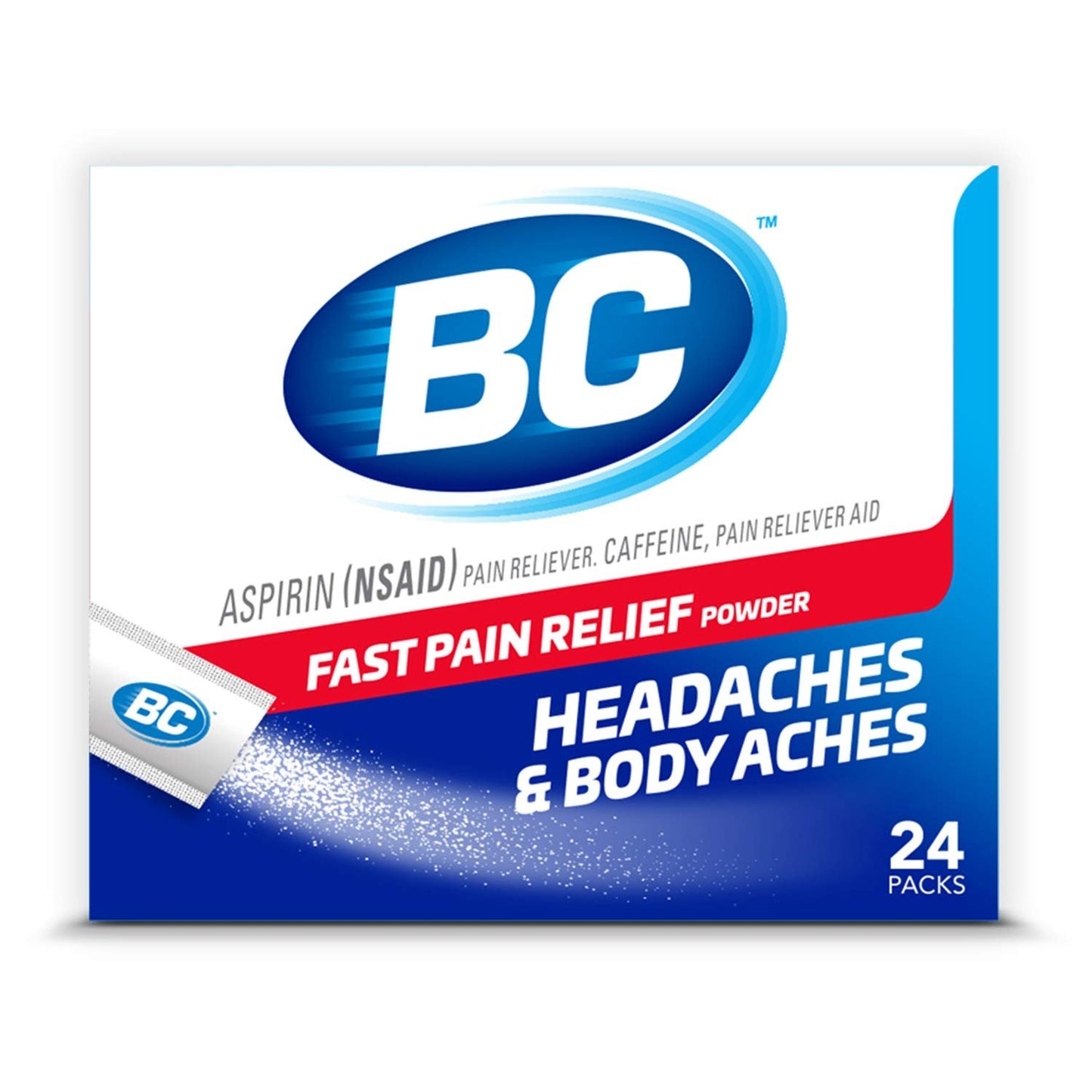 BC Headaches Formula Pain Reliever Powders - 24ct, Pack of 2