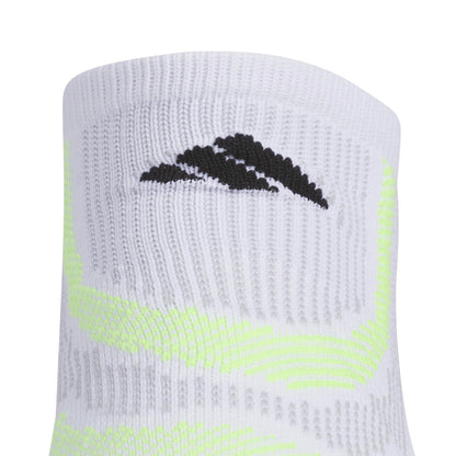 adidas Unisex Superlite Performance Tabbed No Show Running Socks with achilles protection (2-Pair)