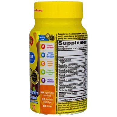 Lil Critters Gummy Vites Size 70 Ct Lil Critters Gummy Vites 70