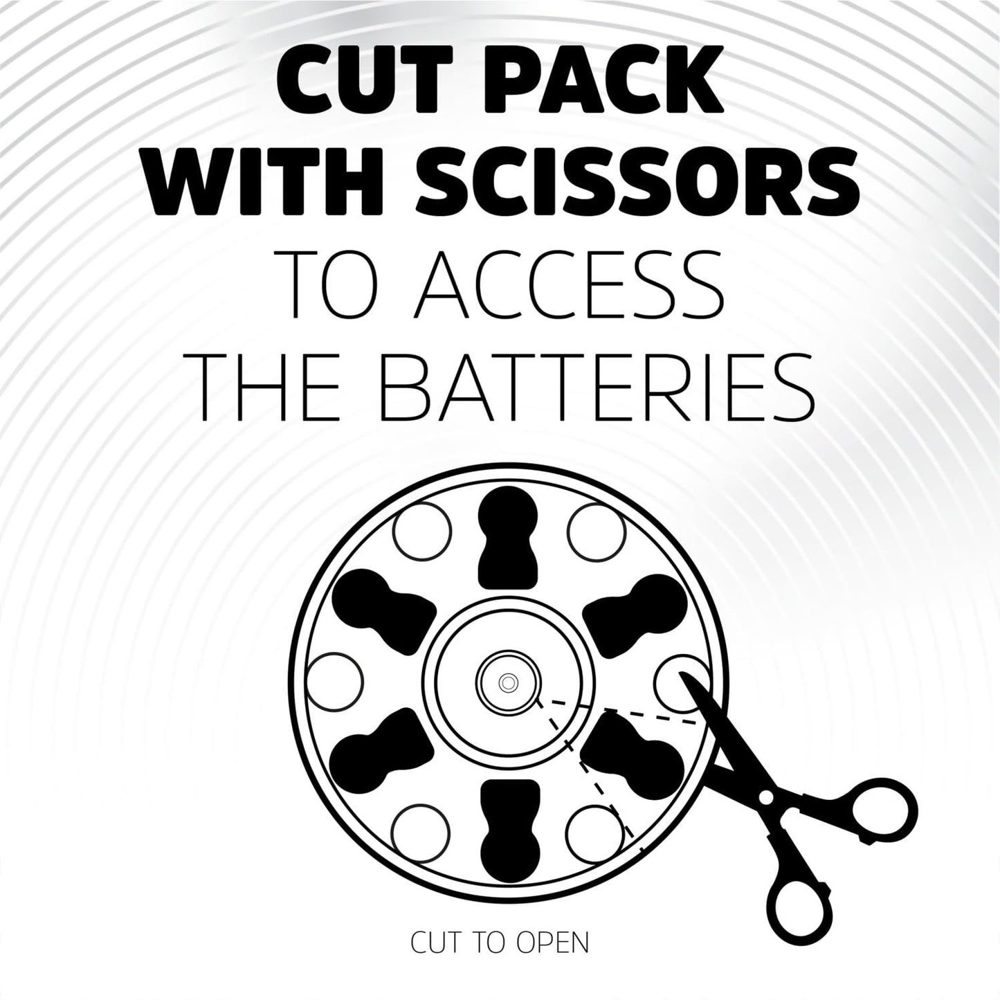 Energizer Size 312 Hearing Aid Batteries, Brown Tab Hearing Aid Batteries Size 312, 12 Count