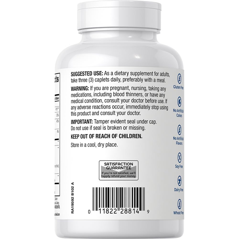 Rite Aid Glucosamine Hydrochloride Caplet - Joint Support Supplement, Antioxidant Properties, Helps with Inflammatory Response, Occasional Discomfort Relief for Back, Knees & Hands