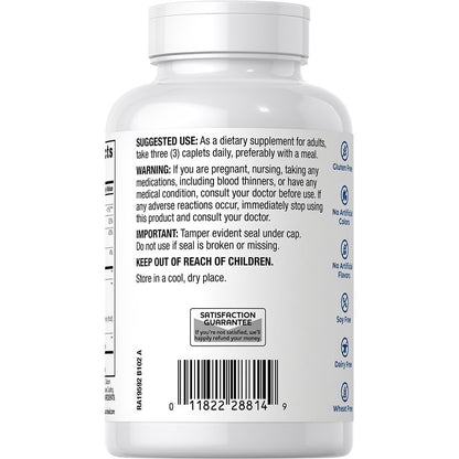 Rite Aid Glucosamine Hydrochloride Caplet - Joint Support Supplement, Antioxidant Properties, Helps with Inflammatory Response, Occasional Discomfort Relief for Back, Knees & Hands
