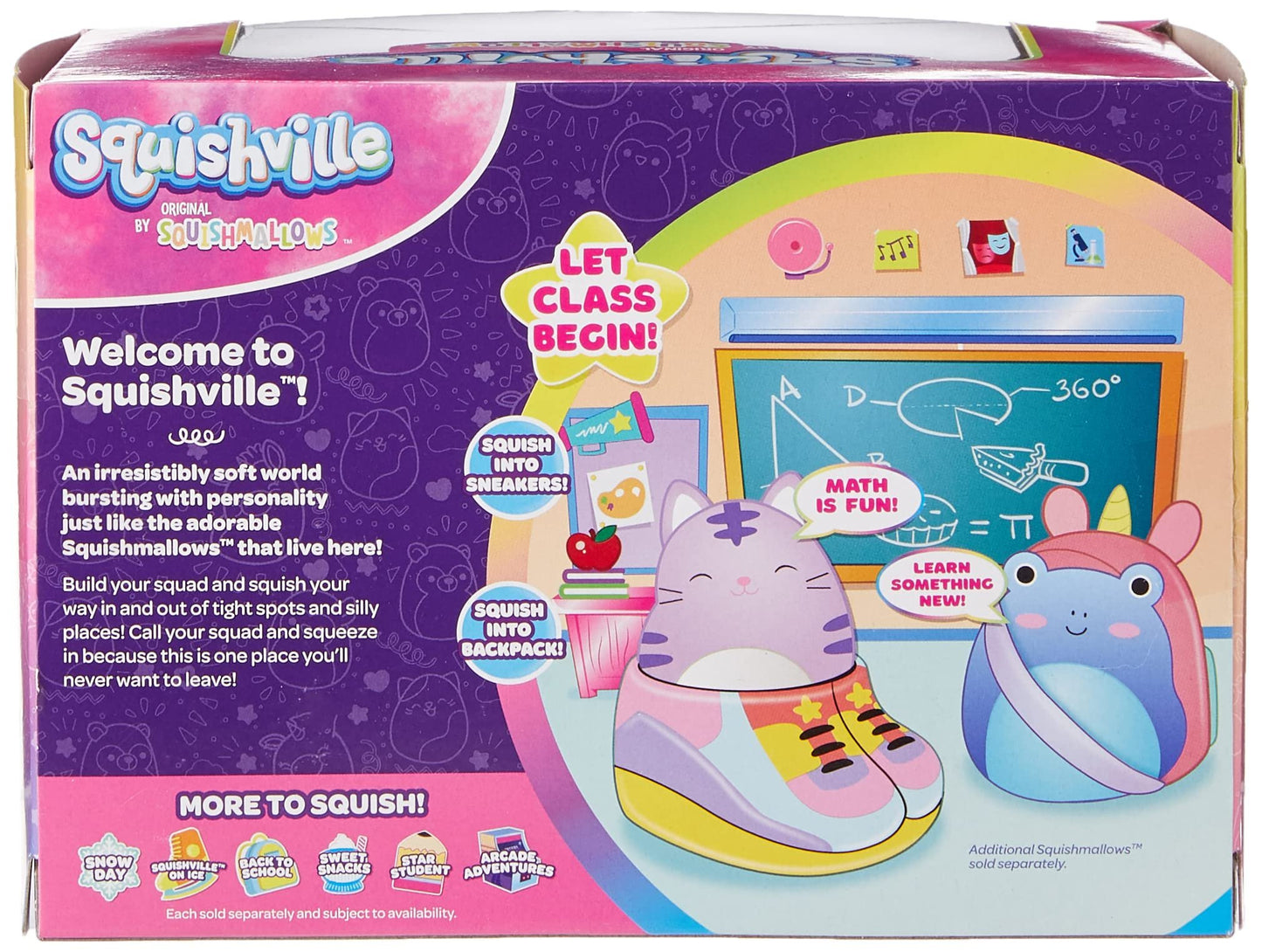 SQM - Mini Plush (Squishville Accessory Set) (Back to School)