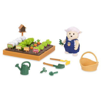 Li’l Woodzeez Outdoor & Activity Playsets – Picnic, Garden, Lemonade Stand, Babysitter & Boating – Animal Figures, Mini Accessories & Pretend Play Toys for Kids Age 3+