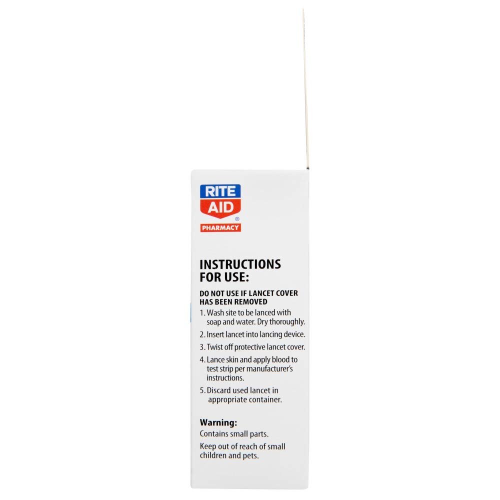 Rite Aid Lancets 28 Gauge, 100ct
