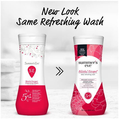 Summer's Eve Cleansing Wash, Delicate Blossom Variation