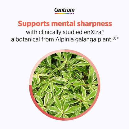 Centrum Clear Mind and Calm Mood Menopause Support Tablets, with Clinically Studied enXtra, 30 Count