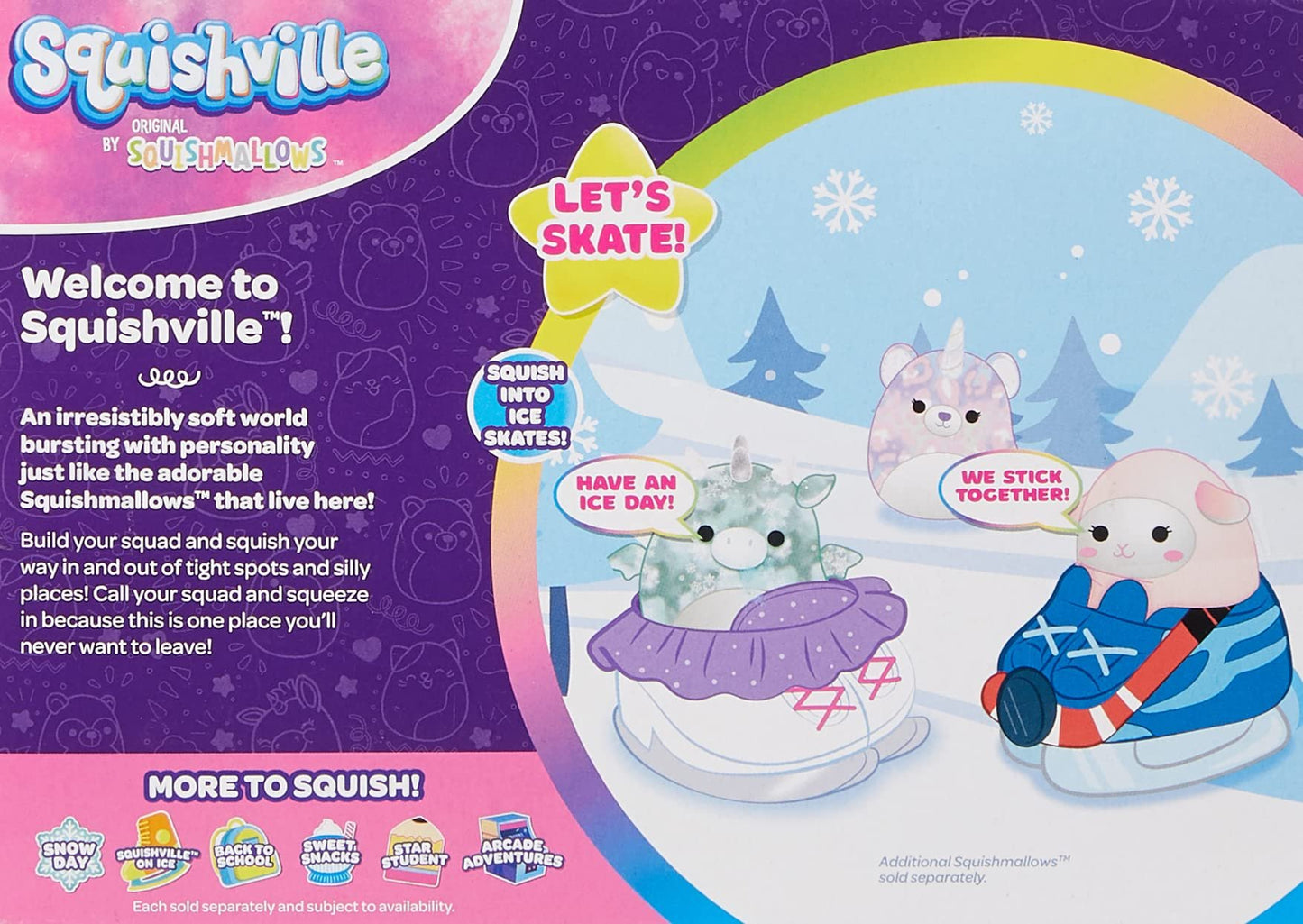 Squishville Accessory Set - Winter Theme - Ice-themed Accessories - Ages 3+