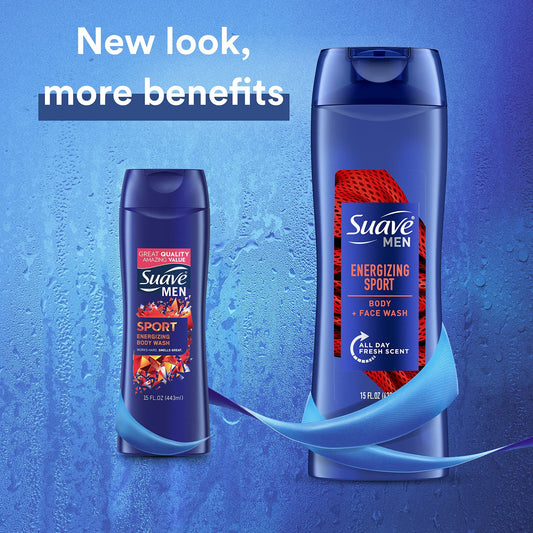 Suave Suave Men Body Wash and Shower Gel