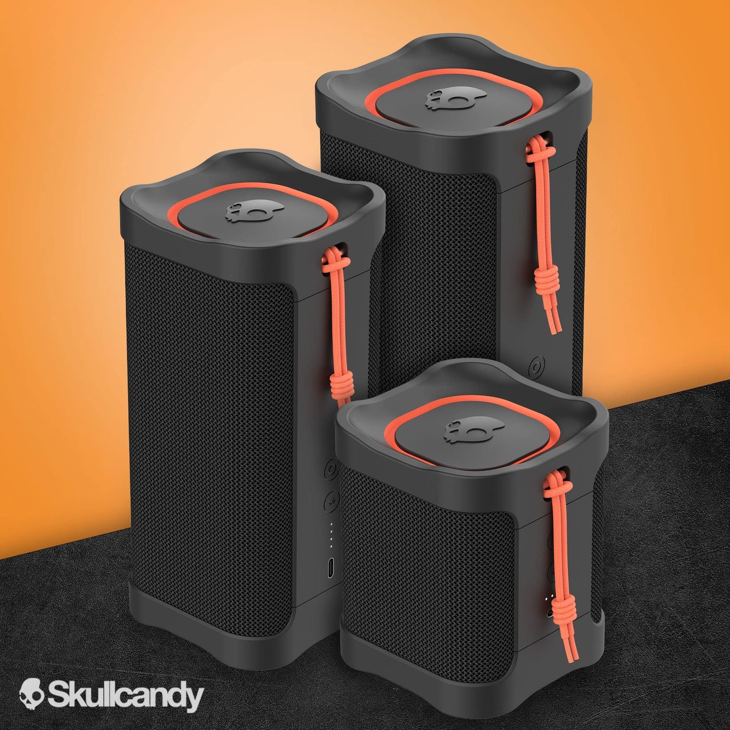 Skullcandy Terrain Outdoor Battery Powered Freestanding Bluetooth, Usb, Wireless speakers