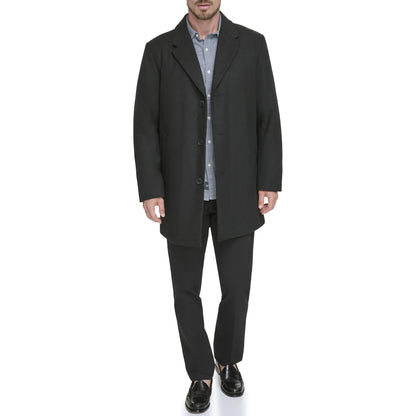 Dockers Men's Henry Wool Blend Top Coat (Regular and Big & Tall Sizes)