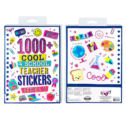 Fashion Angels 1000+ Teacher Sticker Series 11 (78048) 40 Pages of Stickers for Students and Teachers to Enjoy