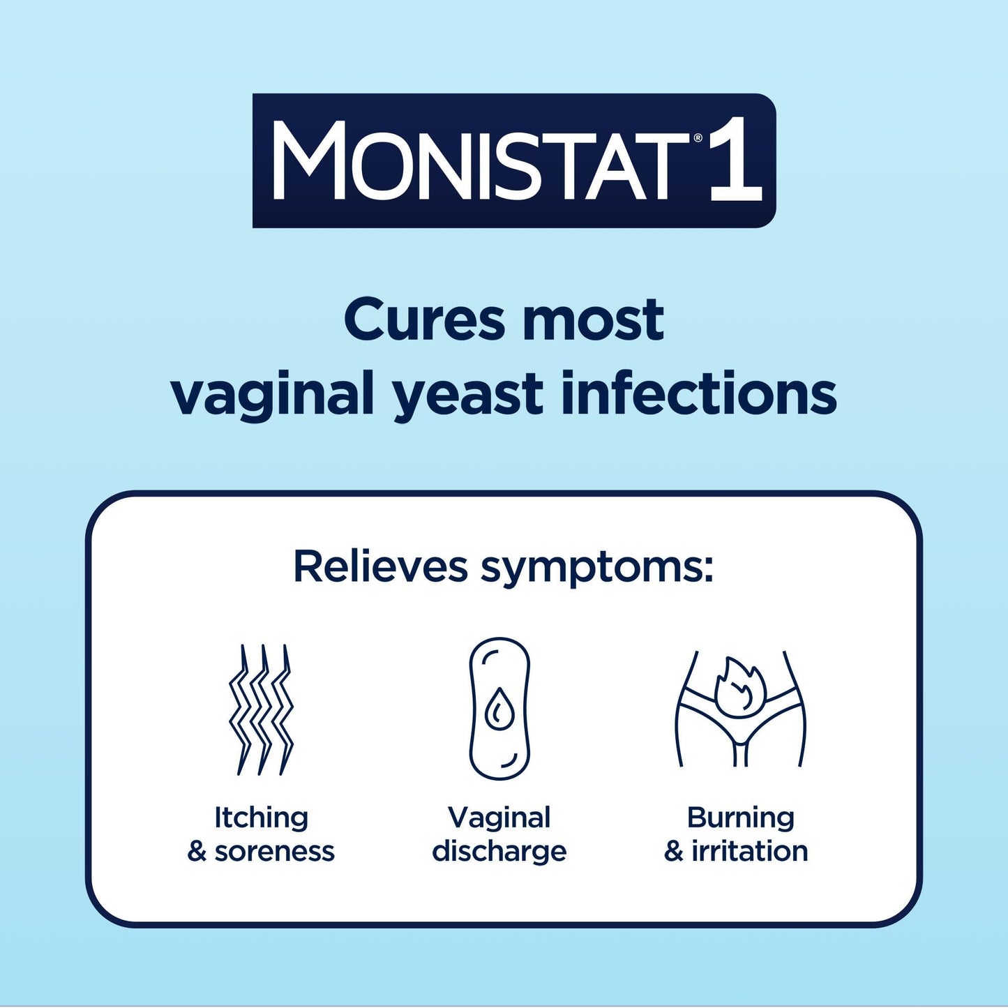 Monistat 1 Day Yeast Infection Treatment for Women