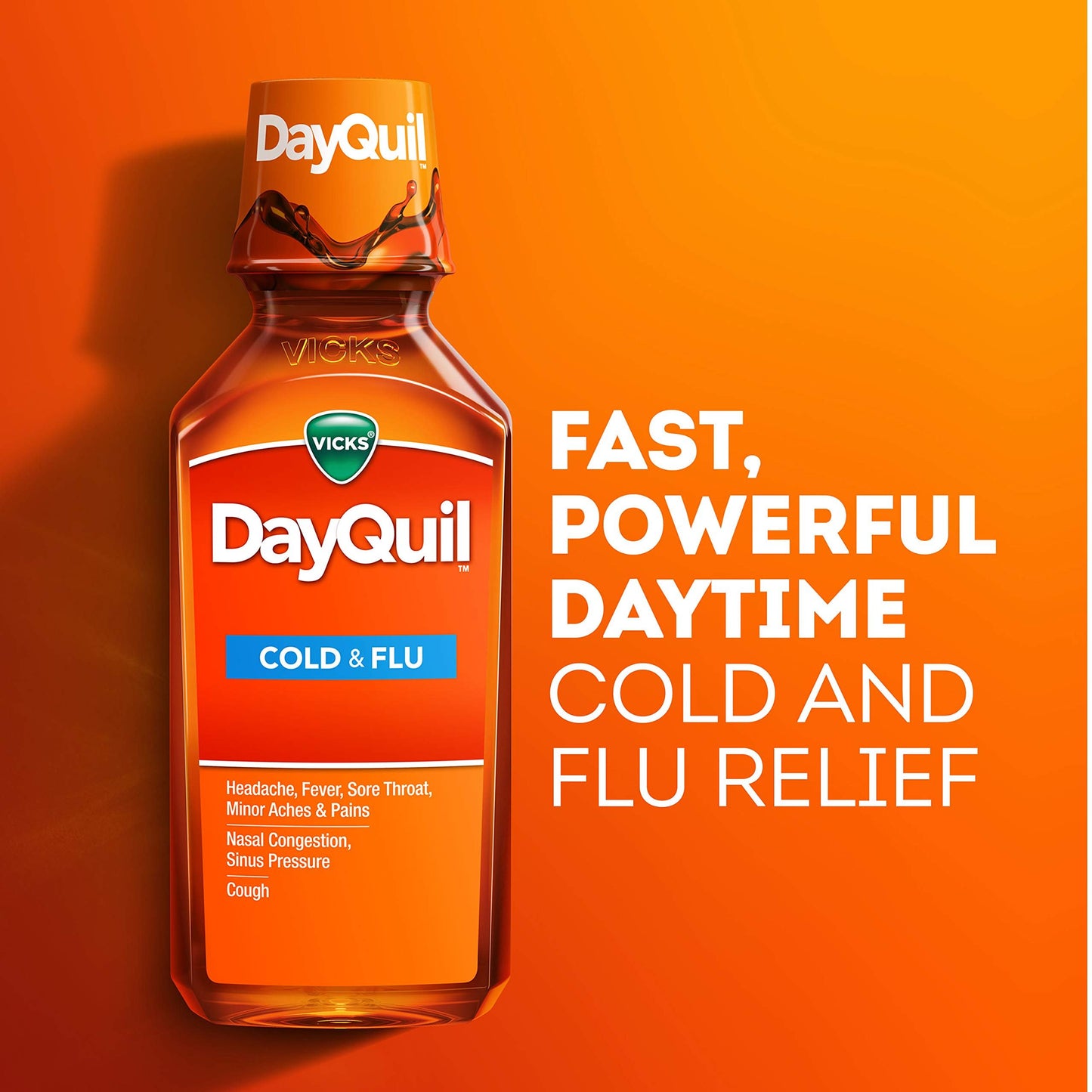 Vicks DayQuil Cough, Cold, & Flu MultiSymptom Relief