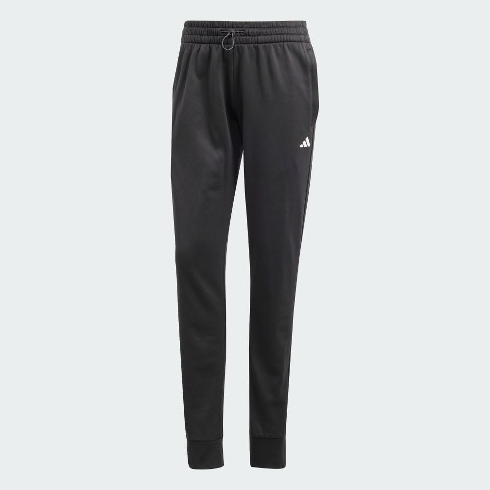 adidas Women's Aeroready Game and Go Regular Tapered Fleece Pants