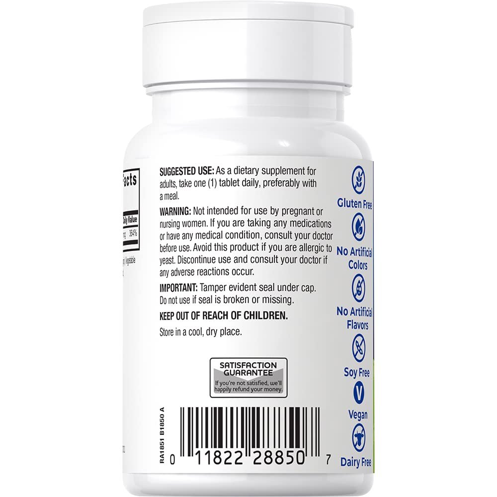 Rite Aid Selenium Tablets 200 mcg, 100 Count, Natural Mineral and Antioxidant, Essential Support for The Body